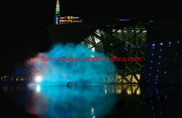 Outdoor Customized Size 3D Laser Movie Water Screen Fountain