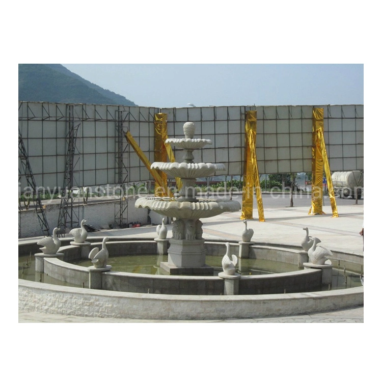 Marble Stone Water Fountain, Garden Home Decoration Sculptures Fountains