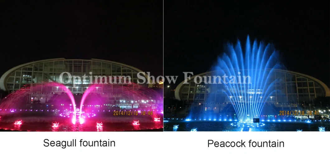 Square Indoor Outdoor PLC Controlled Modern Decorative Garden Water Jets Pond Musical Solar Fountain Dancing Price