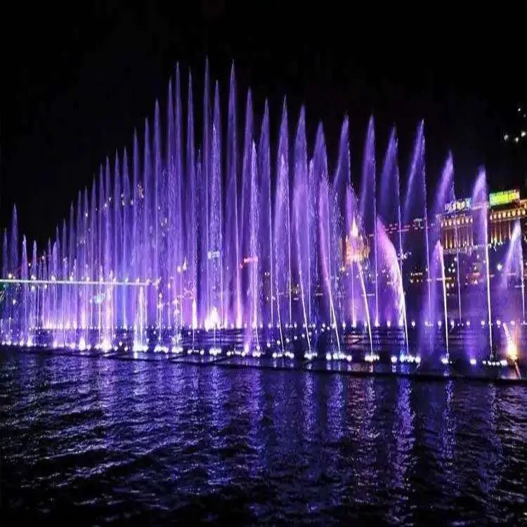 National Park 110 M Dancing Water Show Fountain with RGB Light and Laser Fire