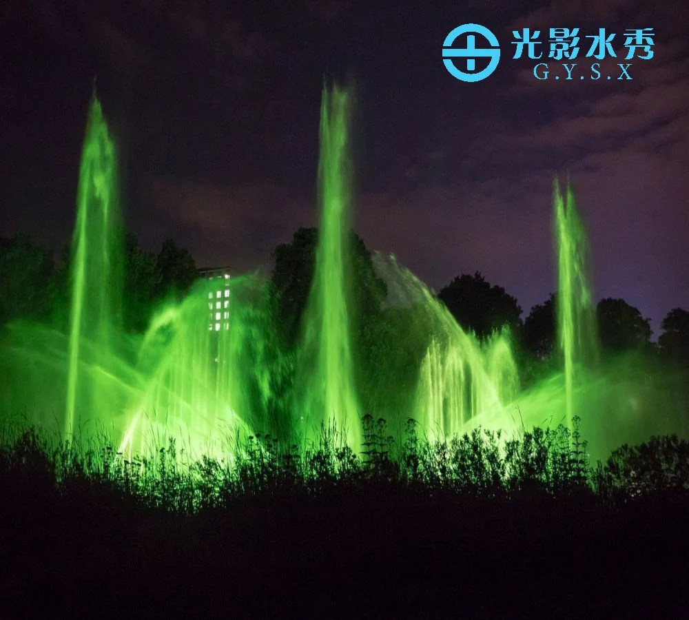 Colorful LED Light Laser Show Music Dance Water Screen Movie Fountain Factory Import and Export