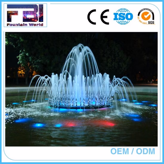 Easy Installation Portable Round Small Music Dancing Fountains