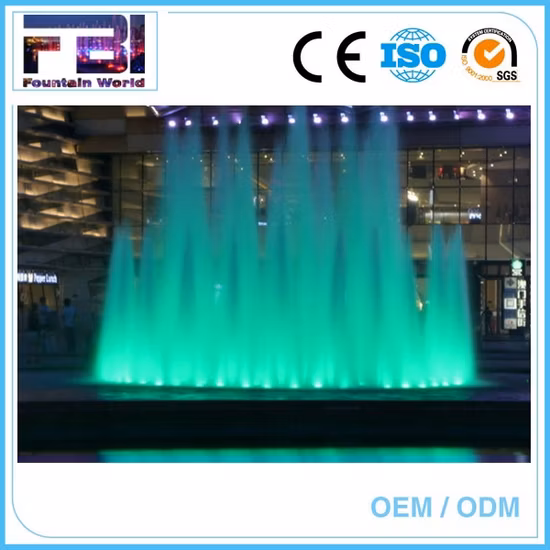Factory Supplier Outdoor Musical Dancing Programmable Music Water Fountain