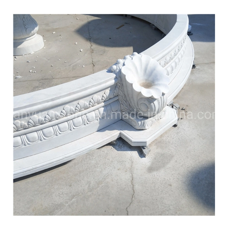 Marble Stone Water Fountain, Garden Home Decoration Sculptures Fountains