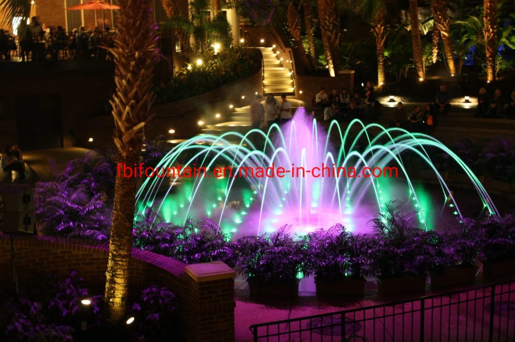 2 Meter High Outdoor 304 Stainless Steel Laminar Jet Fountain Jumping Jet Water Fountain