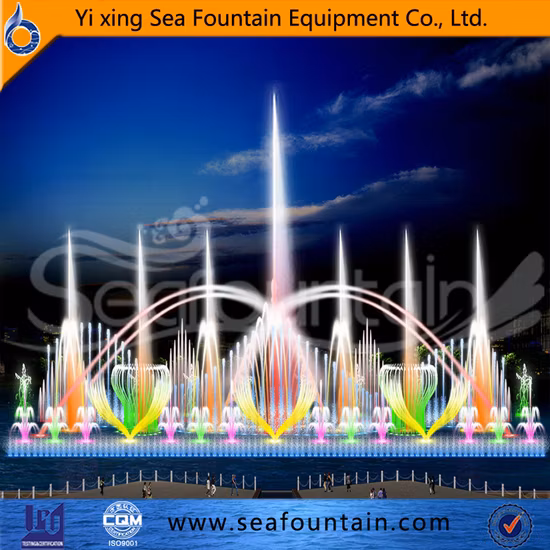 Fountain Design and Construction spiral Shape Floating Water Fountain