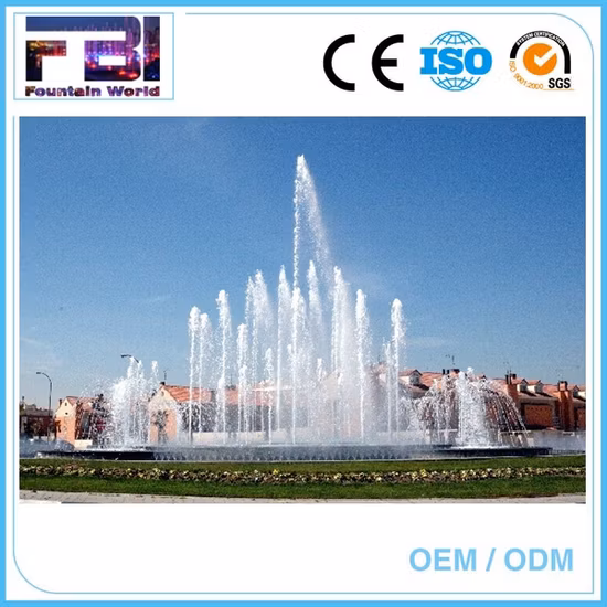 Factory Supplier Outdoor Musical Dancing Programmable Music Water Fountain