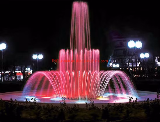 Decorative Outdoor Music Dancing Custom Water Curtain Wall Fountain