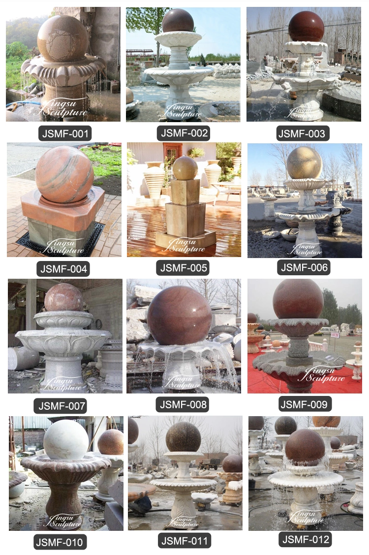 Fengshui Ball Sphere Water Fountain for Indoor Outdoor Decor