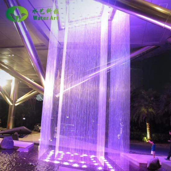 Free Design of Indoor Small Water Curtain Nozzle Water Rain Curtain