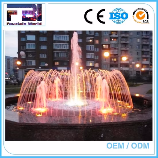 Easy Installation Portable Round Small Music Dancing Fountains