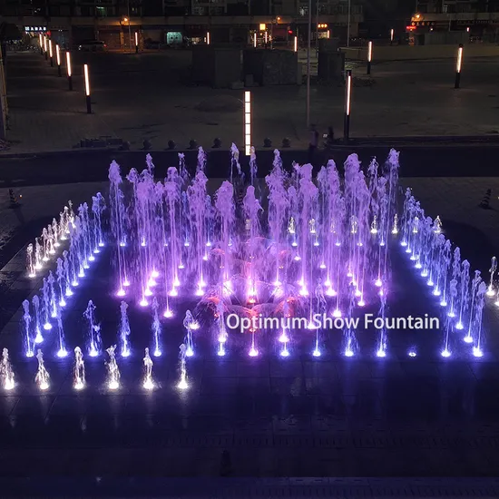 2D Swing Nozzle Fountain Digital 3D Fountain Nozzles