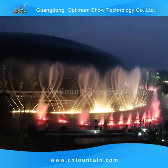 Digital Swing 1d Dimensional Water Spray Feature Outdoor Pool Music Fountain Dancing