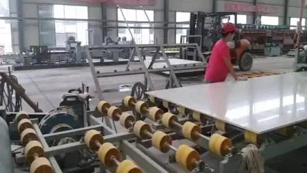 Hongfa Full Automatic Artificial Quartz Stone Slab Making Plant Machine