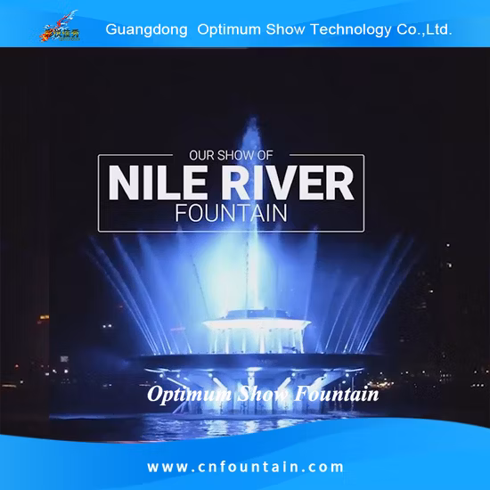 China Supplier 22m Floating Lake Sea Pond Musical Dancing Water Fountains