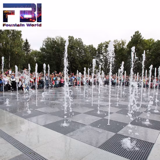 Unique Outdoor Dry Floor Water Dancing Fountains
