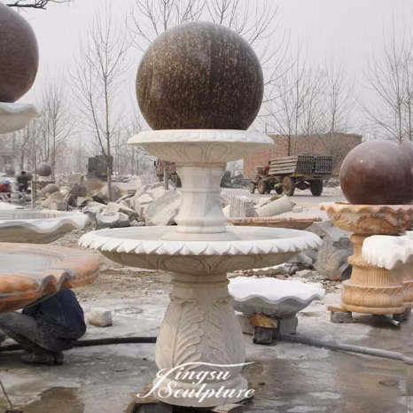 Fengshui Ball Sphere Water Fountain for Indoor Outdoor Decor