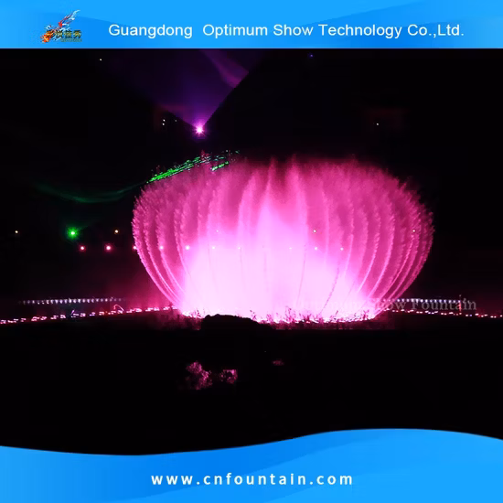 National Park 110 M Dancing Water Show Fountain with RGB Light and Laser Fire