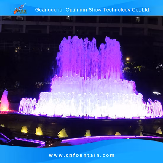 Ss 304 Material Dancing Water Jets Small Garden Fountains for Sale