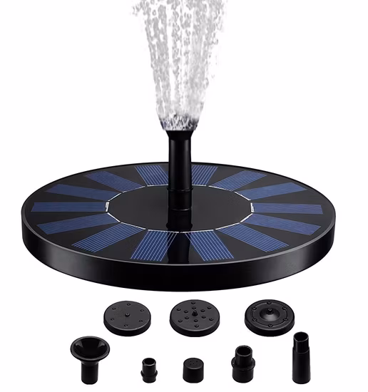 Wholesale Factory High Quality Floating Solar Pond Water Pump Fountain for Fish Tank