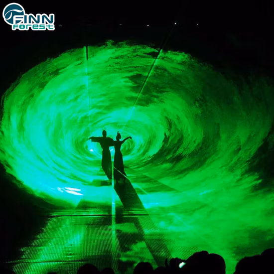 Programmable Show Water Screen Movie Fountain with Laser LED Light