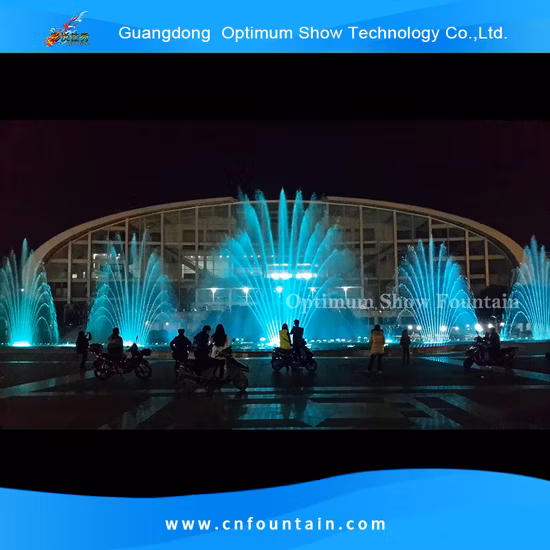 Square Indoor Outdoor PLC Controlled Modern Decorative Garden Water Jets Pond Musical Solar Fountain Dancing Price